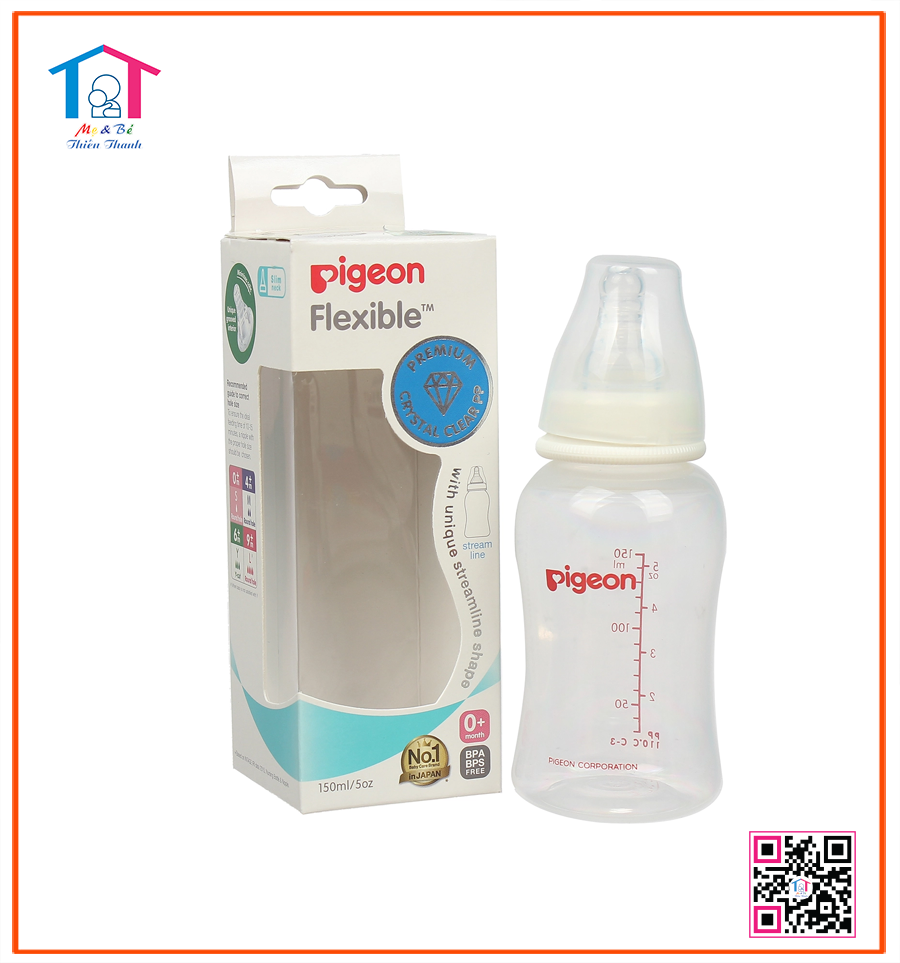 Bình sữa Pigeon stymline 150ml