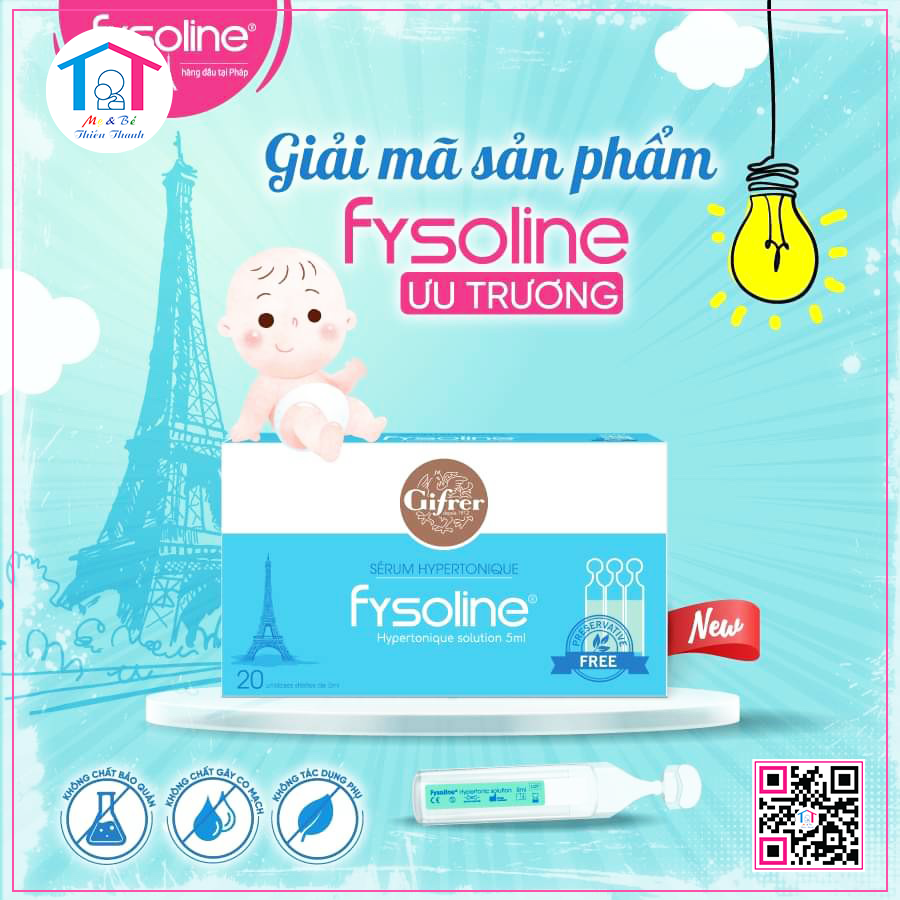 Nước muối sinh lý Pysoline