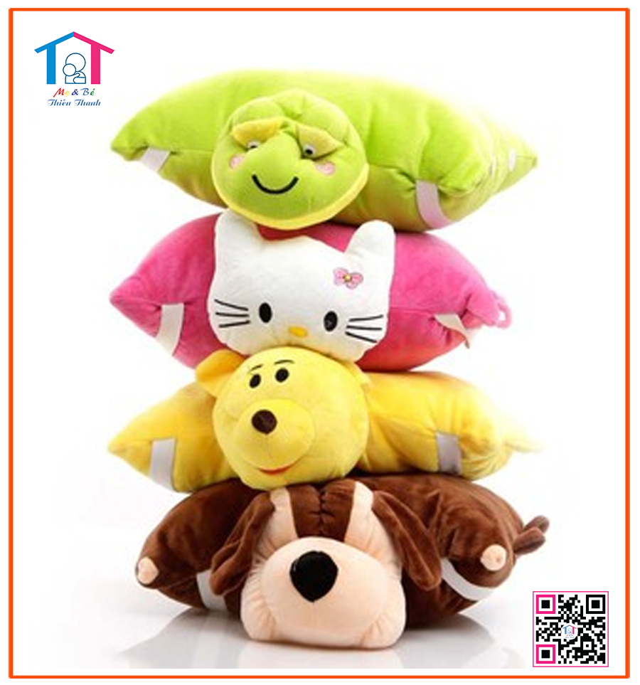 Gối đi xe 1 đầu nhỏ