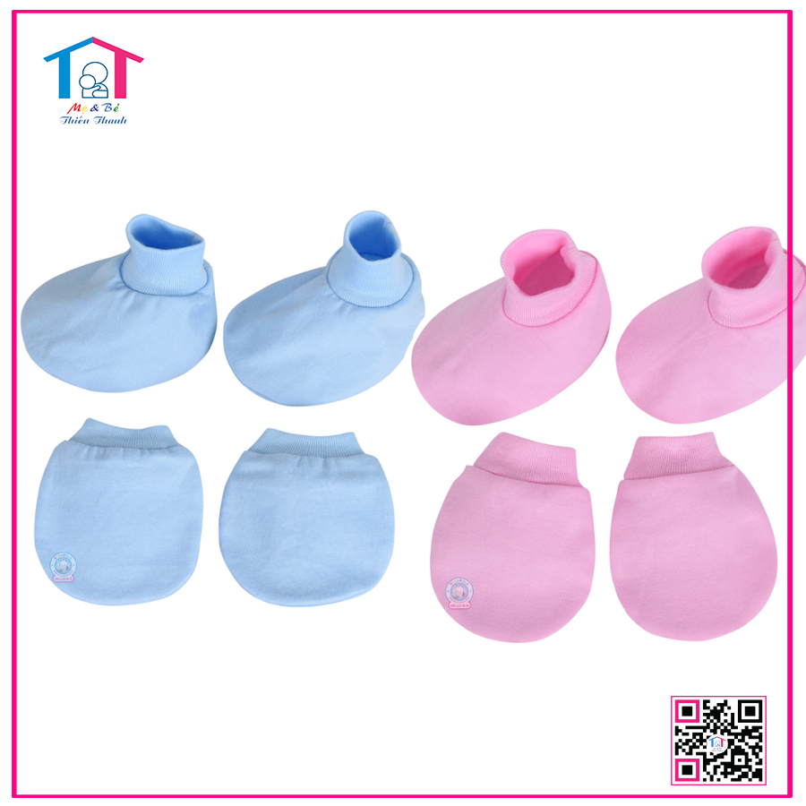 Bao tay chân bo màu Hello BB