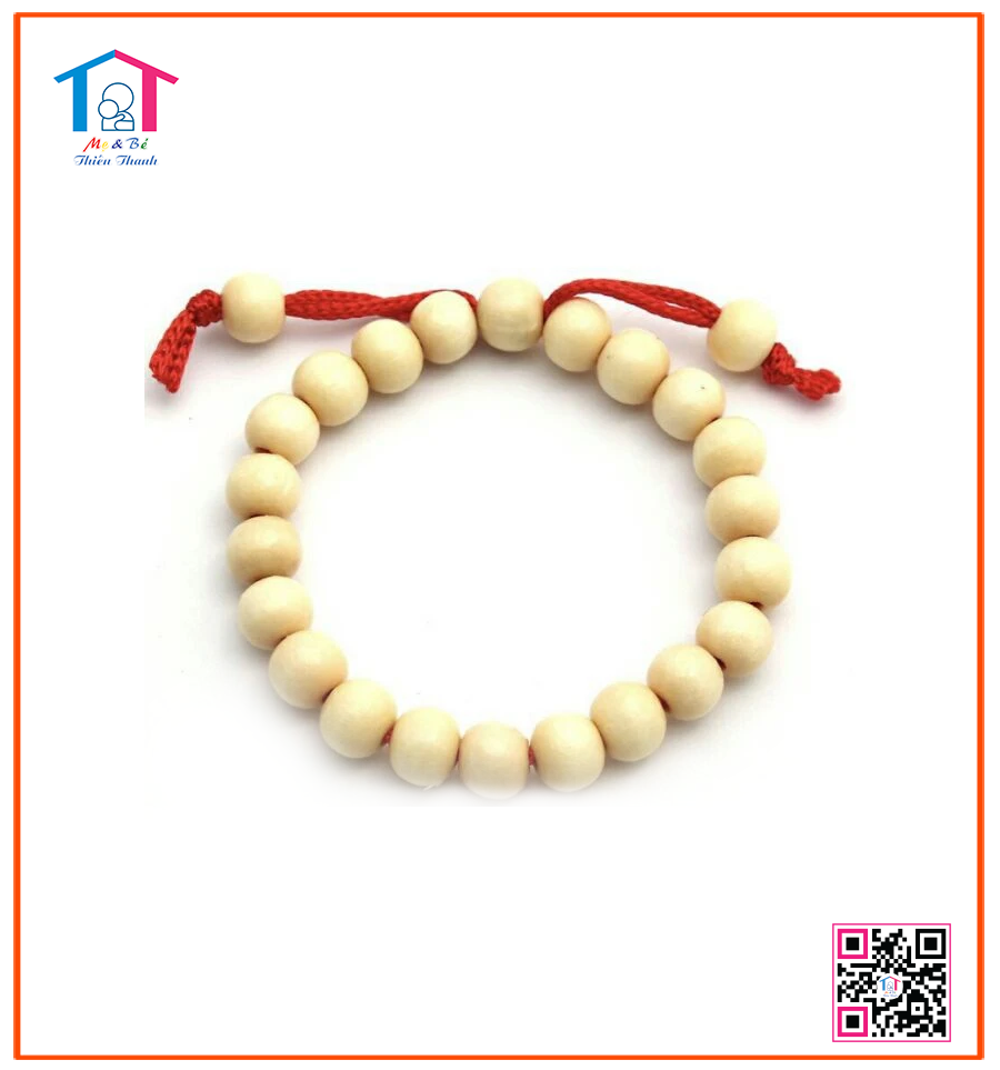 Vòng đeo dâu tầm cho bé hạt lớn