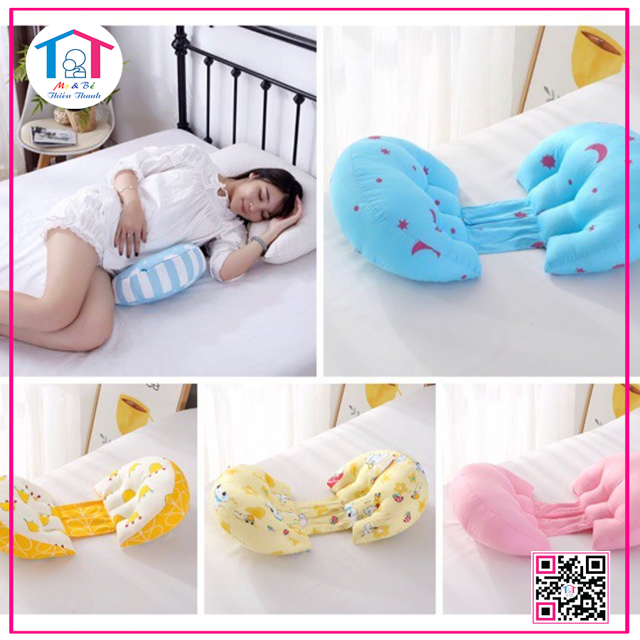 Gối bà bầu cánh bướm