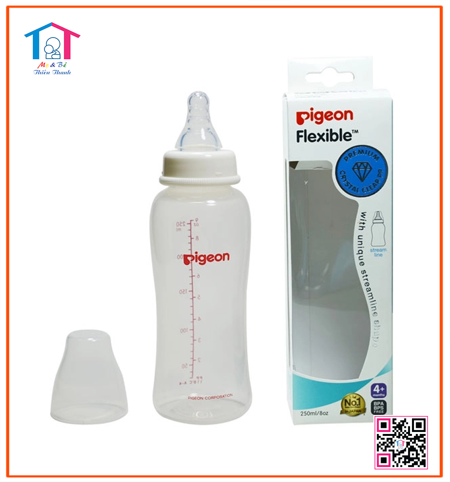 Bình sữa Pigeon stymline 250ml