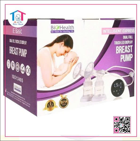 Máy hút sữa điện đôi Biohealth IE Basic