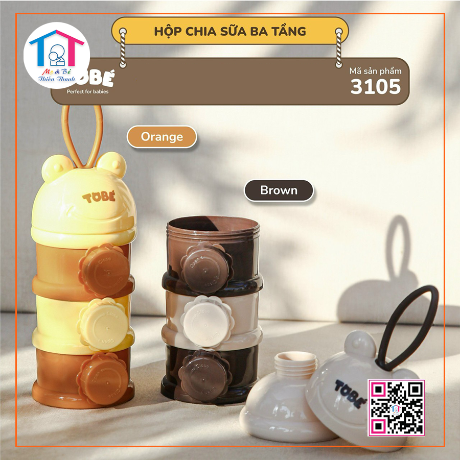 Ngăn chia sữa ba tầng TOBE