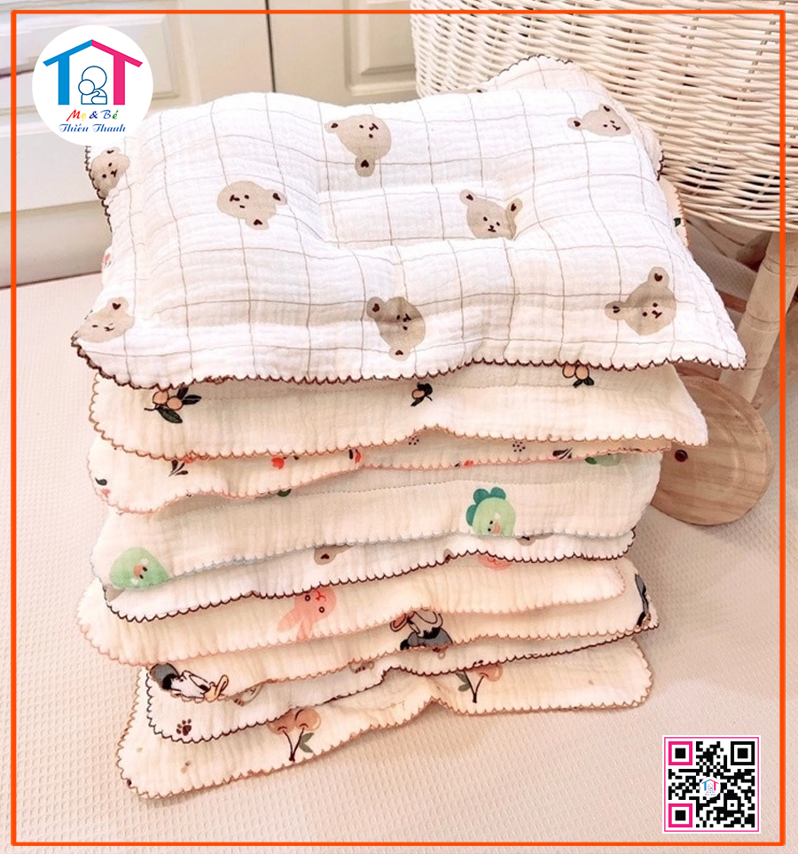 Gối lõm sợi tre vuông siêu mền