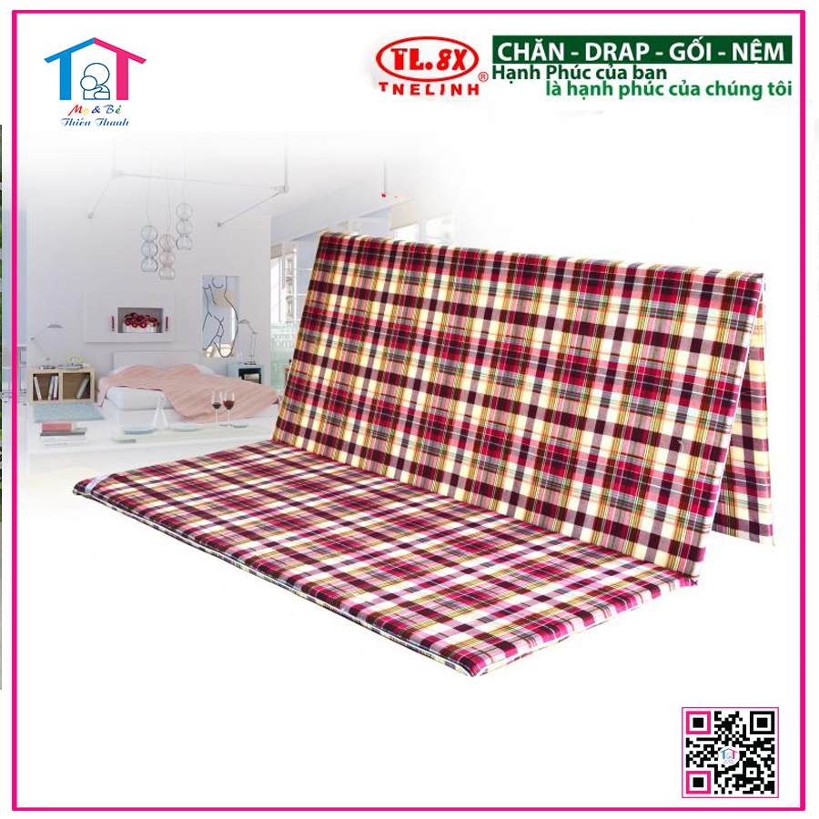 Nệm gấp 3 Thế Linh size 1m2-1m8