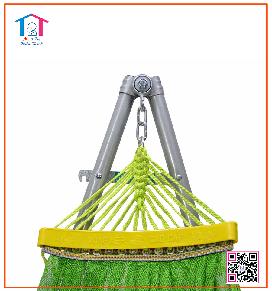 Võng lưới bé cán nhựa